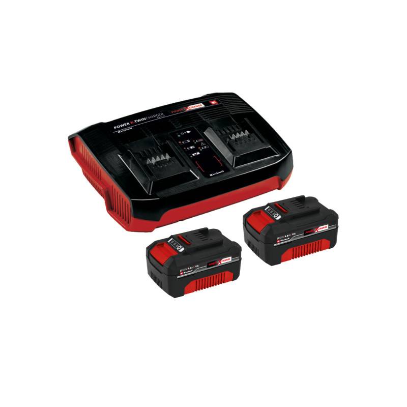 Einhell - Starter Kit Power EINHELL 18V Power X Change - 2 batteries 4.0Ah - Twincharger
