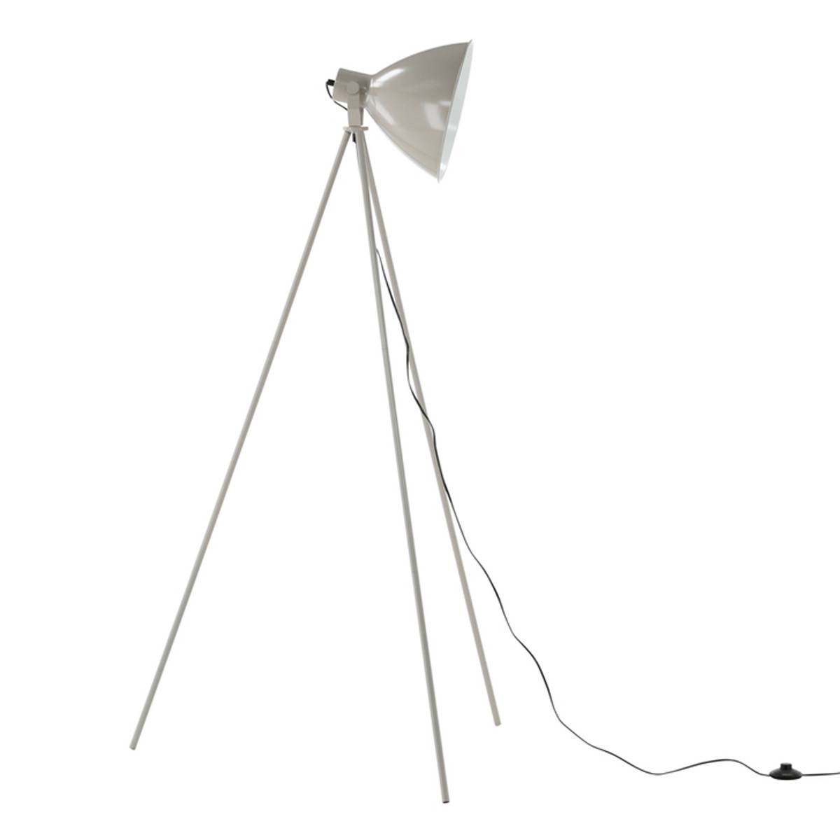Lampadaire Trépied "Tiv" 140cm Beige - Image 2