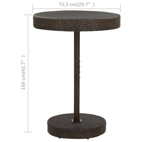 Table bois composite François-Baptiste Vert - P87209V - Image 5