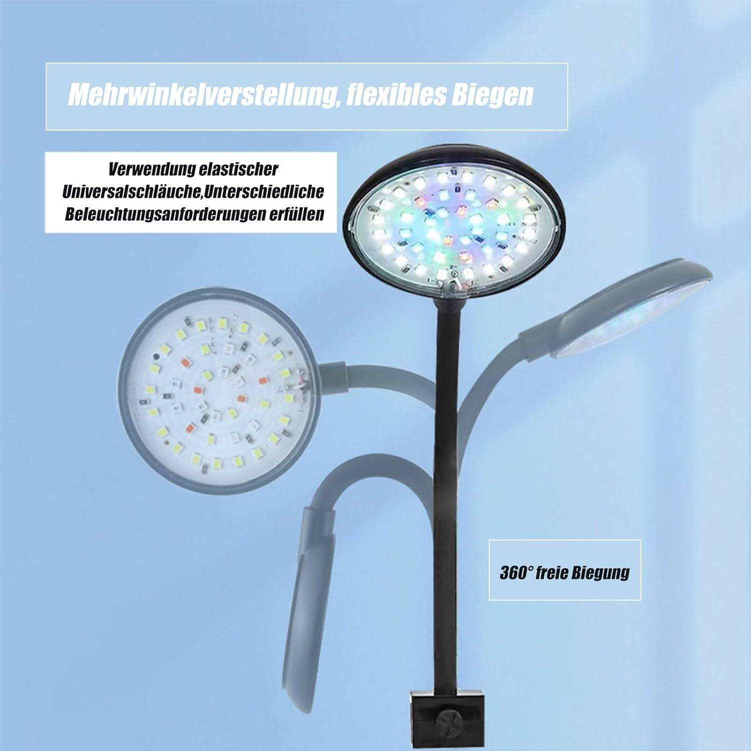 DtopbuyAge - Lampe d'Aquarium LED 7W Blanc/Bleue DtopbuyAge - Image 3