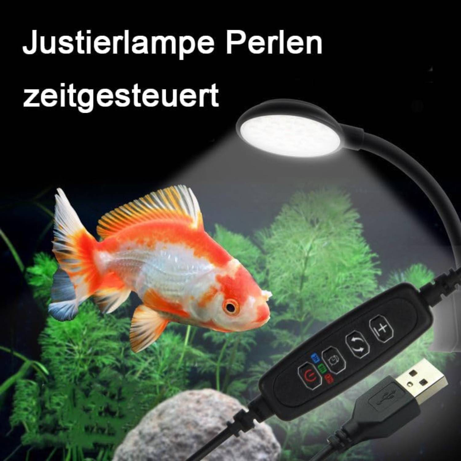 DtopbuyAge - Lampe d'Aquarium LED 7W Blanc/Bleue DtopbuyAge - Image 5