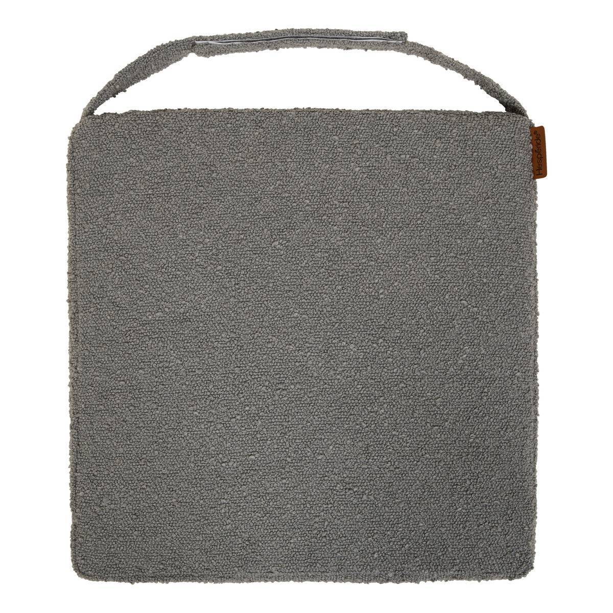 Hesperide - Galette de chaise Solfia 40x40cm gris ardoise - Hespéride - Image 1