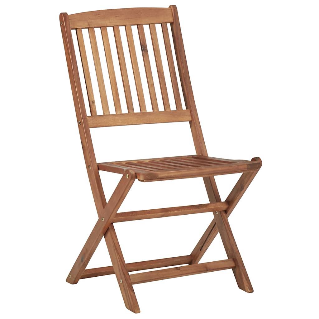 Chaises pliables bois acacia gris 44 x 50 x 88 cm - PANGIVO - Image 5