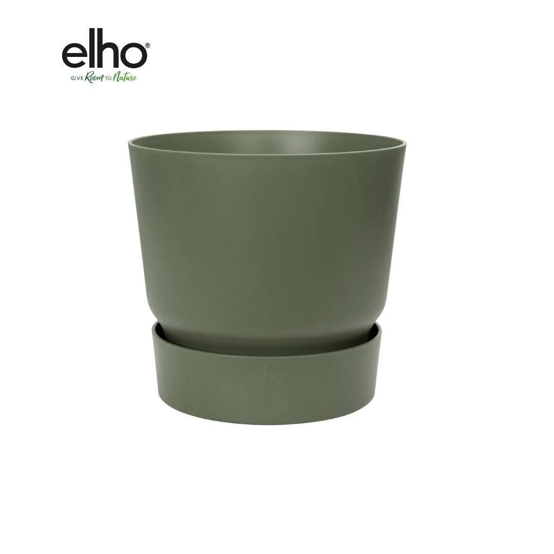 Cache-Pot Elho Greenville Vert - D30 x H28- La Green Touch - Image 2