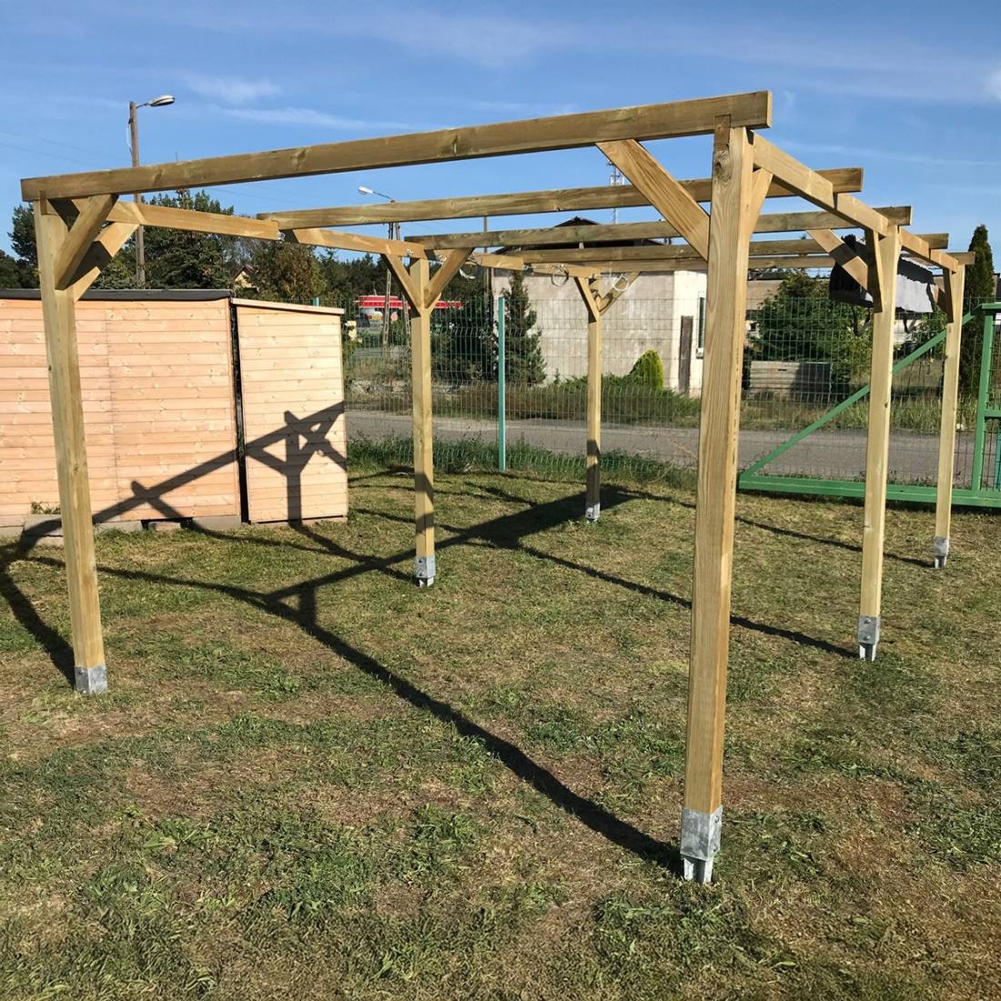 Altanka - Carport, abri de voiture 3x5.1 m - 15.3 m2 - CAR1 - ALTANKA - Image 6