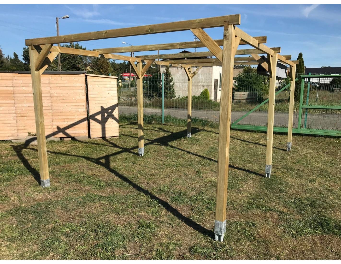 Altanka - Carport, abri de voiture  3x5.1 m - 15.3 m2 - CAR1 - ALTANKA - Image 6