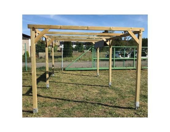 Altanka - Carport, abri de voiture 3x5.1 m - 15.3 m2 - CAR1 - ALTANKA - Image 7