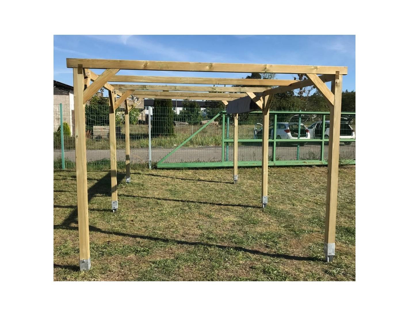 Altanka - Carport, abri de voiture  3x5.1 m - 15.3 m2 - CAR1 - ALTANKA - Image 7