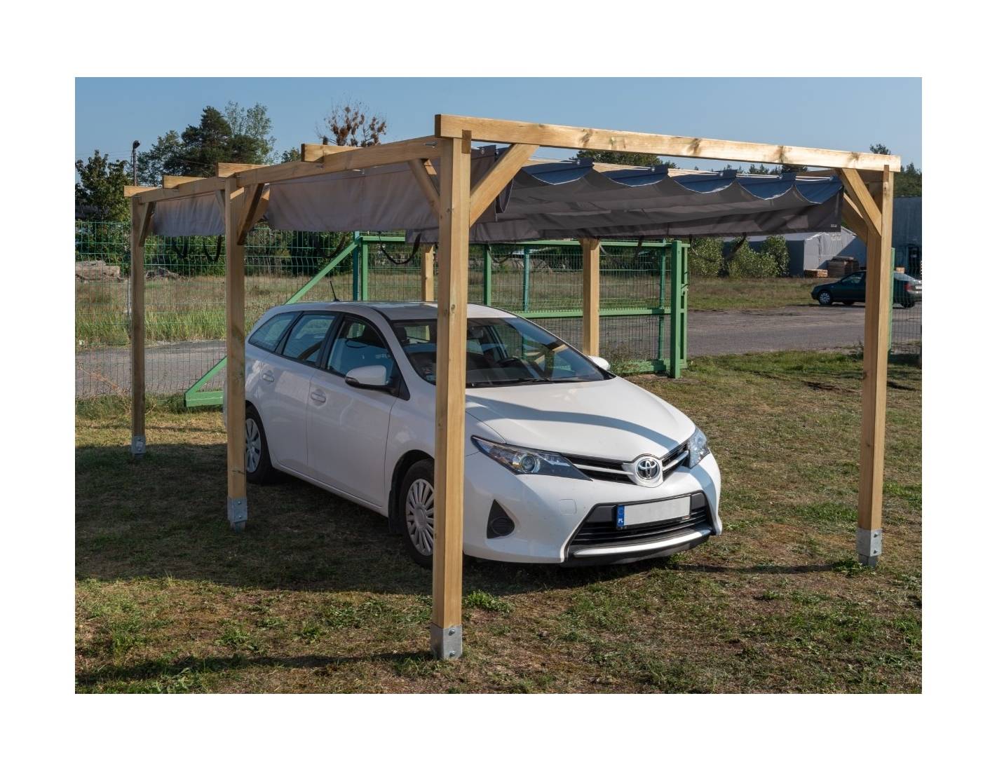 Altanka - Carport, abri de voiture  3x5.1 m - 15.3 m2 - CAR1 - ALTANKA - Image 8