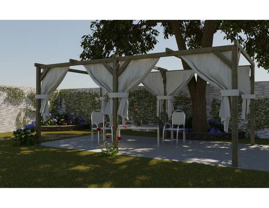 Altanka - Carport, abri de voiture 3x5.1 m - 15.3 m2 - CAR1 - ALTANKA - Image 5