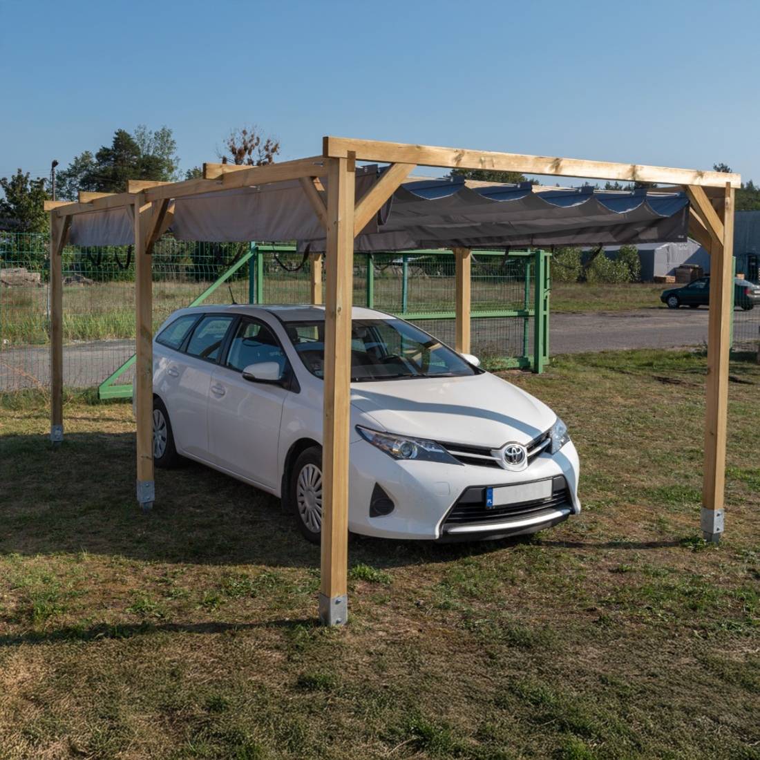Altanka - Carport, abri de voiture 3x5.1 m - 15.3 m2 - CAR1 - ALTANKA - Image 8