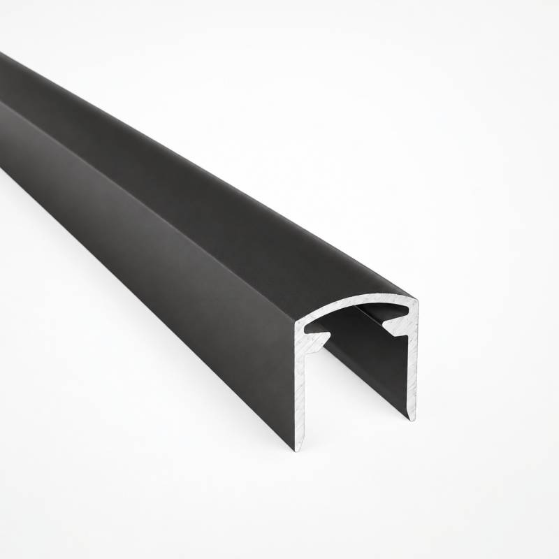 Profil de finition pour clôture LARKO 176 cm - Coloris - Gris anthracite RAL 7016, Longueur - 176cm - Image 1