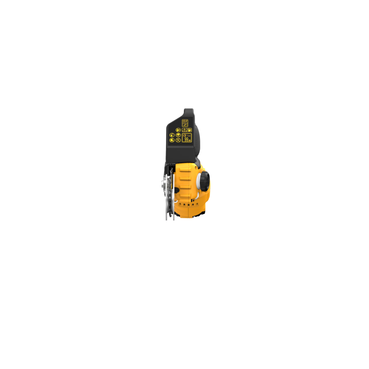 Tronçonneuse élagueuse DEWALT XR 18V Brushless - 1 batteries 5.0 Ah, chargeur + accessoires - DCMPS520P1-QW - Image 6