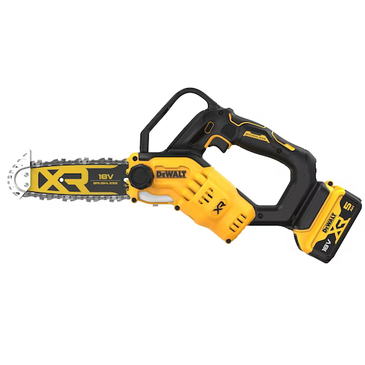 Tronçonneuse élagueuse DEWALT XR 18V Brushless - 1 batteries 5.0 Ah, chargeur + accessoires - DCMPS520P1-QW - Image 2