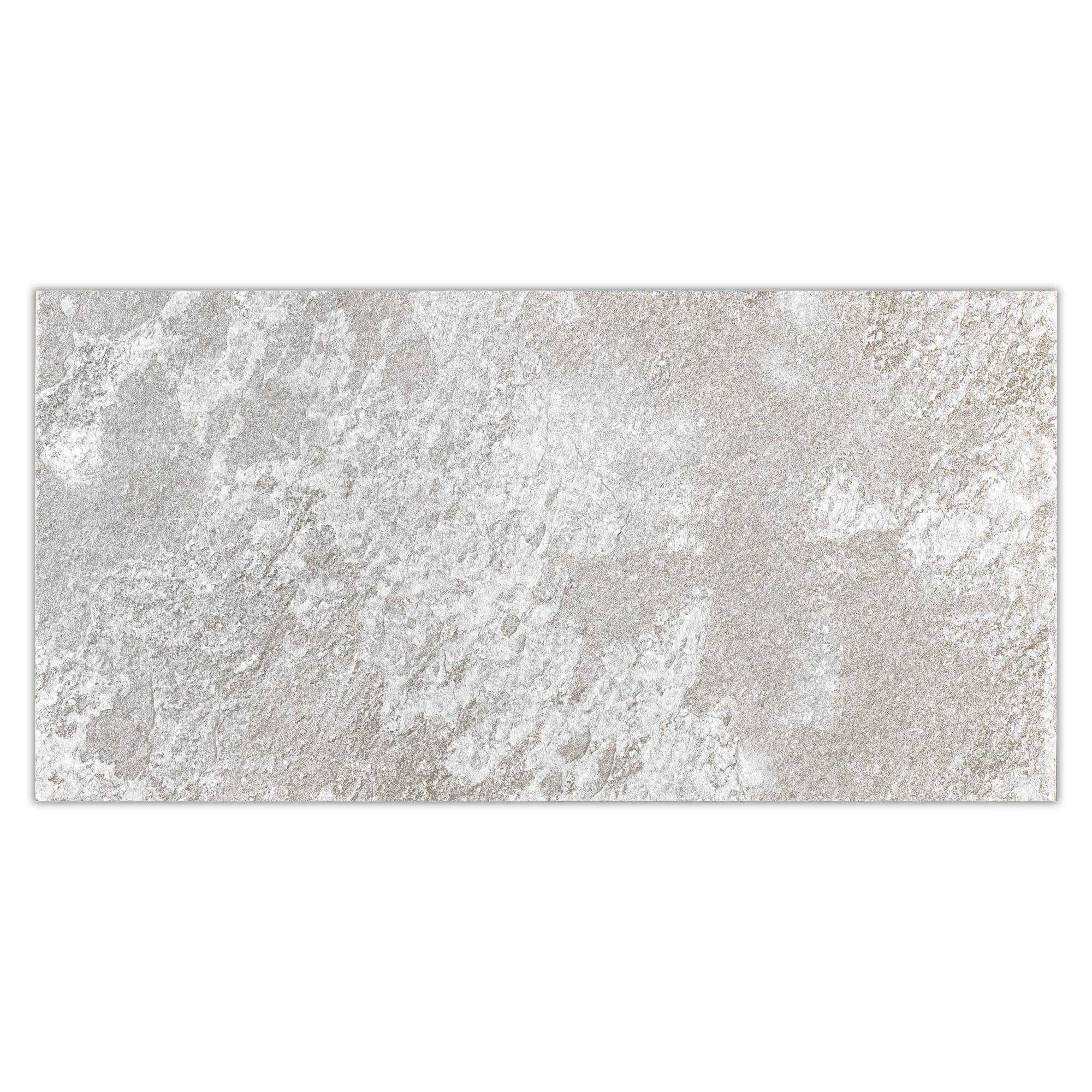 RO'MA Nature - Pas japonais Rectangle Grès cérame effet Pierre Grise Treviso 80x40x2 cm (à l'unité) - RO'MA NATURE - Image 4