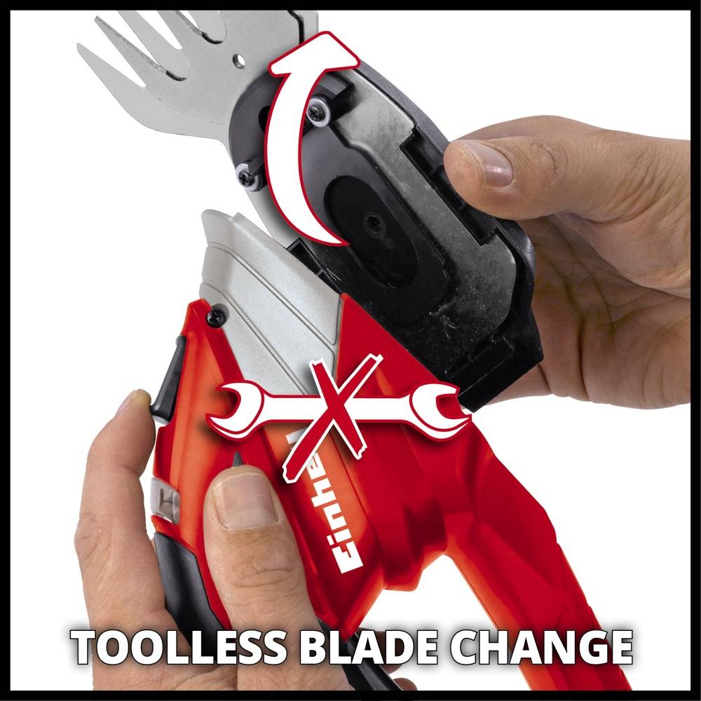 Einhell - Cisaille à gazon et taille buissons sans fil GE-CG 12 Li Einhell - Image 5
