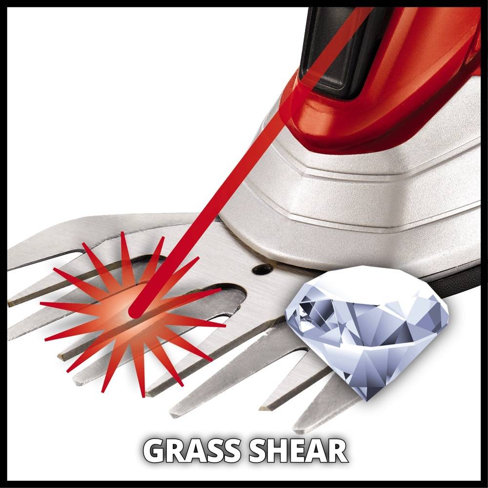 Einhell - Cisaille à gazon et taille buissons sans fil GE-CG 12 Li Einhell - Image 2