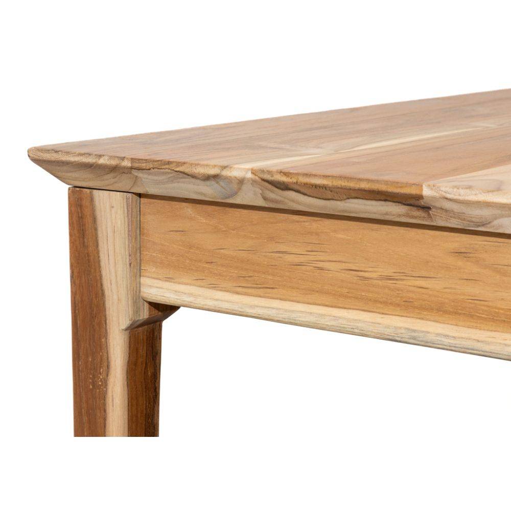Aubry Gaspard - Table en teck naturel 2 - Image 3