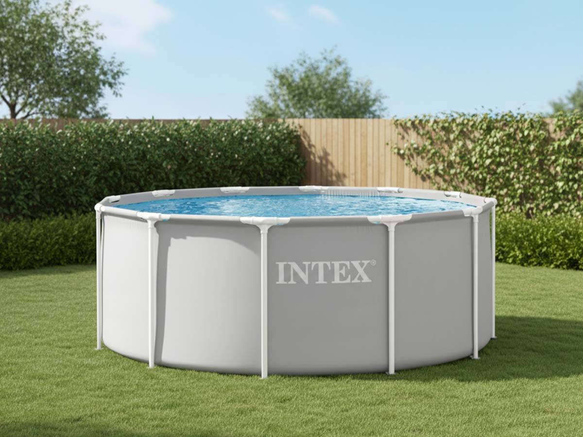 Piscine tubulaire Prism Frame ronde 3,66 x 1,22 m - Intex - Image 2