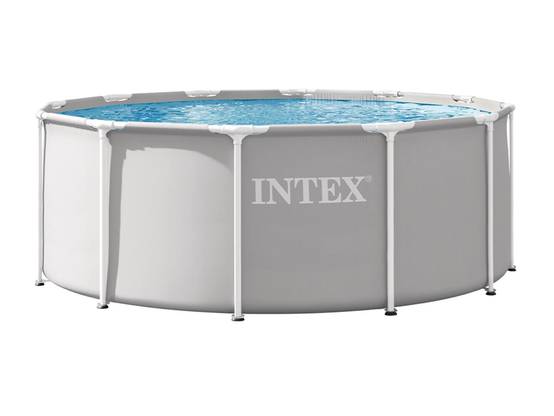 Piscine tubulaire Prism Frame ronde 3,66 x 1,22 m - Intex - Image 1