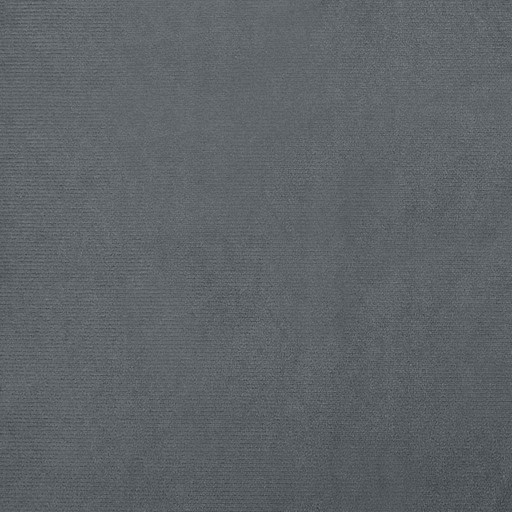 Vidaxl - Lit pour chien gris foncé 100x54x33 cm velours vidaXL 171983 - Image 7