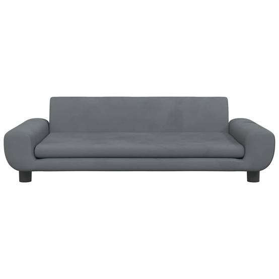 Vidaxl - Lit pour chien gris foncé 100x54x33 cm velours vidaXL 171983 - Image 8