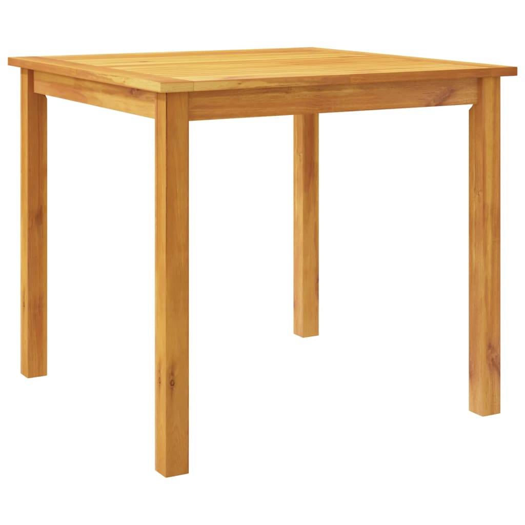 Maison Chic - Ensemble de 3 pcs table de jardin avec chaises - mobilier de jardin Bois d'acacia solide-JU2768 - Image 3