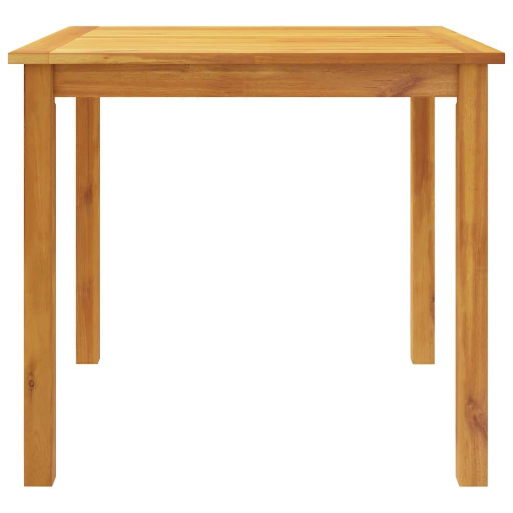 Maison Chic - Ensemble de 3 pcs table de jardin avec chaises - mobilier de jardin Bois d'acacia solide-JU2768 - Image 4