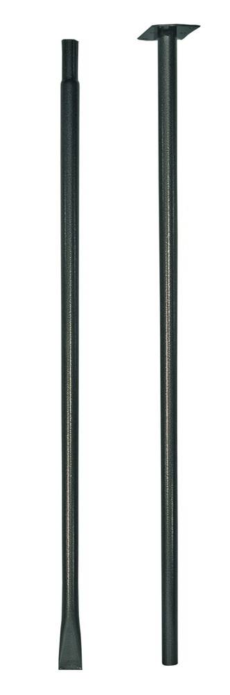 Louis Moulin - Mât fixation dans le sol anthracite - 190 cm - Acier époxy Louis Moulin - Image 1