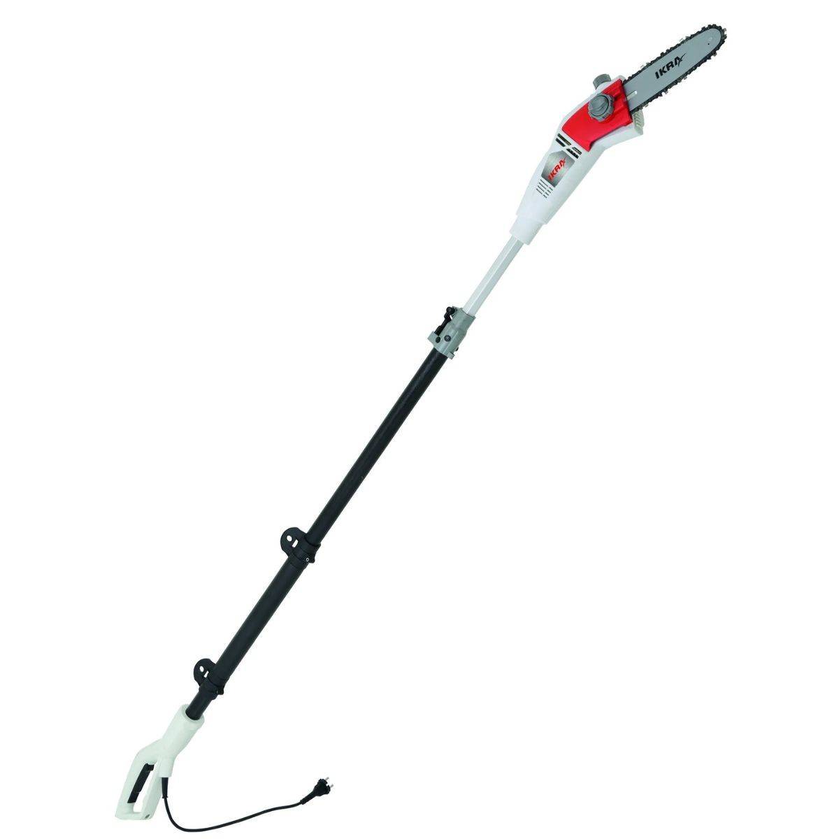 Ikra - Elagueur sur perche téléscopique 750W Extensible jusqu'à 4m - Elageuse électrique - Lubrification automatique Ikra - Image 1