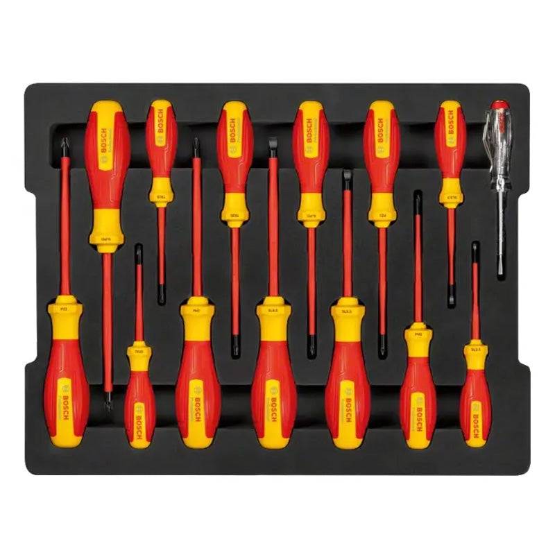 Bosch - Tournevis VDE Screwdriver Set mixed 14pc - BOSCH - 1600A02NF9 Bosch - Image 2