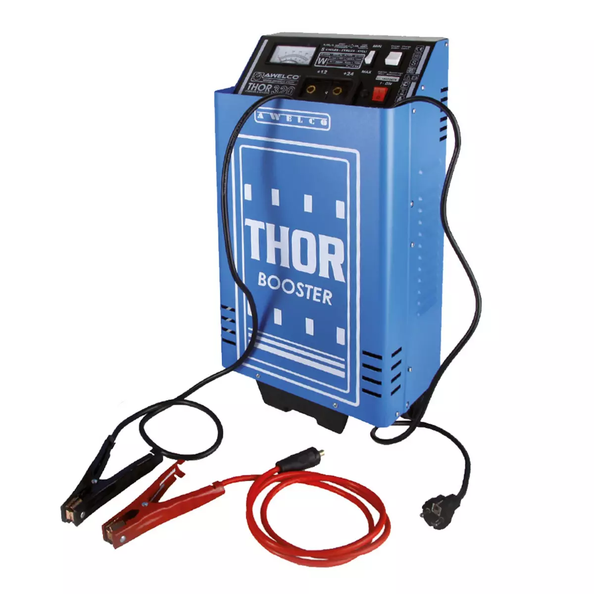 Chargeur démarreur 12-24V Auto et Poids lourds 660 AH AWELCO 2 Vitesses de charge Monophasé - Image 2