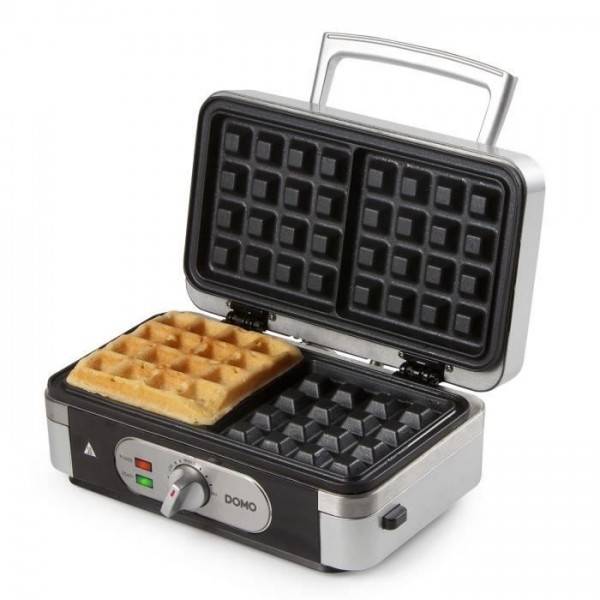 Machine a Gaufre - Gaufrier Electrique multifonction DOMO DO9136C ...