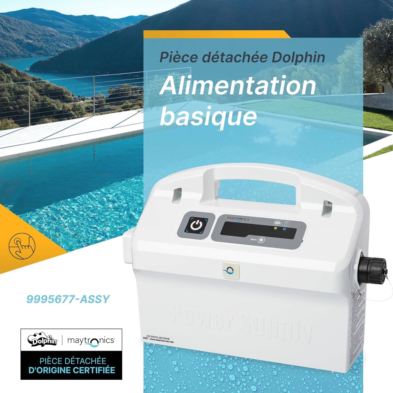 Dolphin - Alimentation pour robot de collectivité 2x2 et c6 plus 9995677-ASSY Dolphin - Image 4