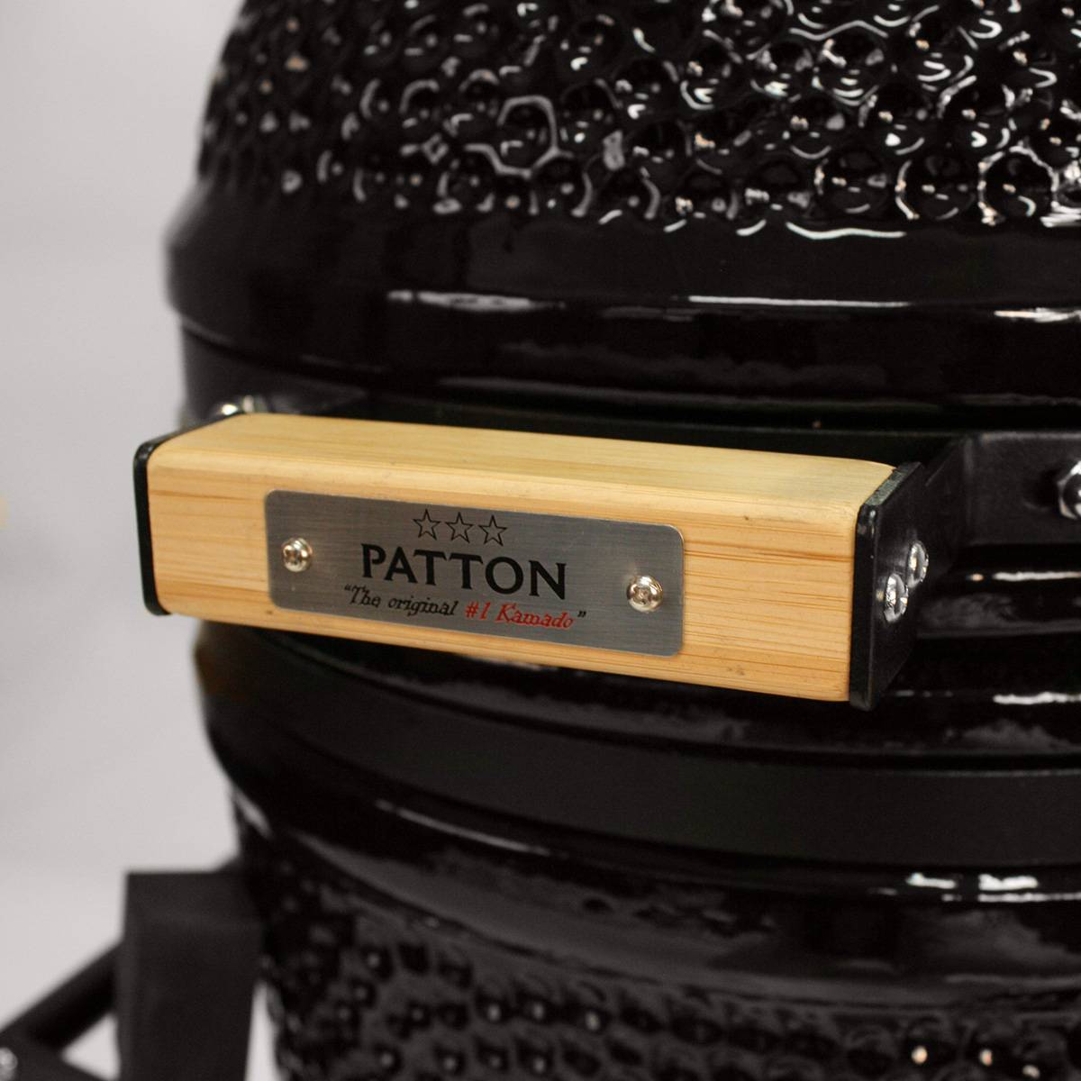 Barbecue kamado avec chariot Patton Premium 15" - Grille Ø 34 cm - Noir - Image 9