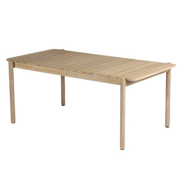 Beau Rivage - Table de jardin SAMOA 180 cm en bois d'acacia blanchi FSC Beau Rivage - Image 1