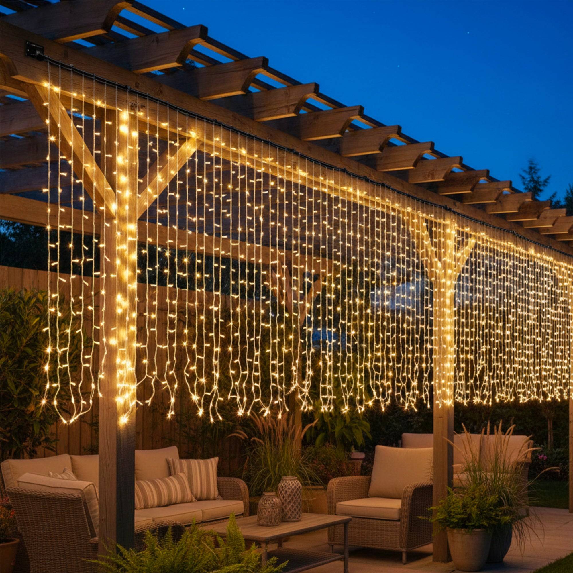 Lumisky - Guirlande rideau solaire YOGY CURTAIN 200 LED - Image 2