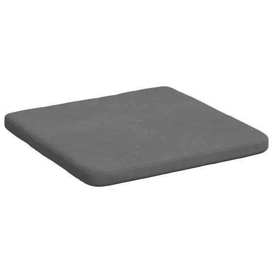 Coussins de siège 4 pcs Gris foncé 40 x 40 x 3 cm Maison Chic - Image 5