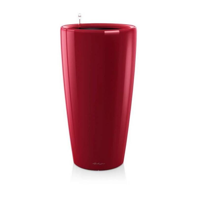 Lechuza - Pot De Fleur Lechuza Rondo Premium 40 - Kit Complet, Rouge Scarlet Brillant - Image 1