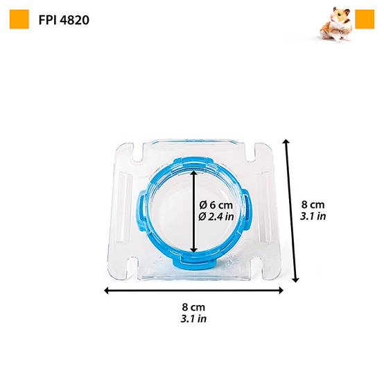 Ferplast - Accessoires pour rongeurs Ferplast FPI Cap 4820 Différentes couleurs raccord en plastique - Image 2