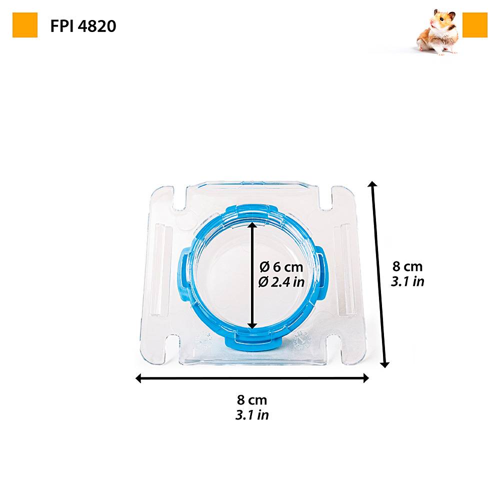 Ferplast - Accessoires pour rongeurs Ferplast FPI Cap 4820 Différentes couleurs raccord en plastique - Image 2