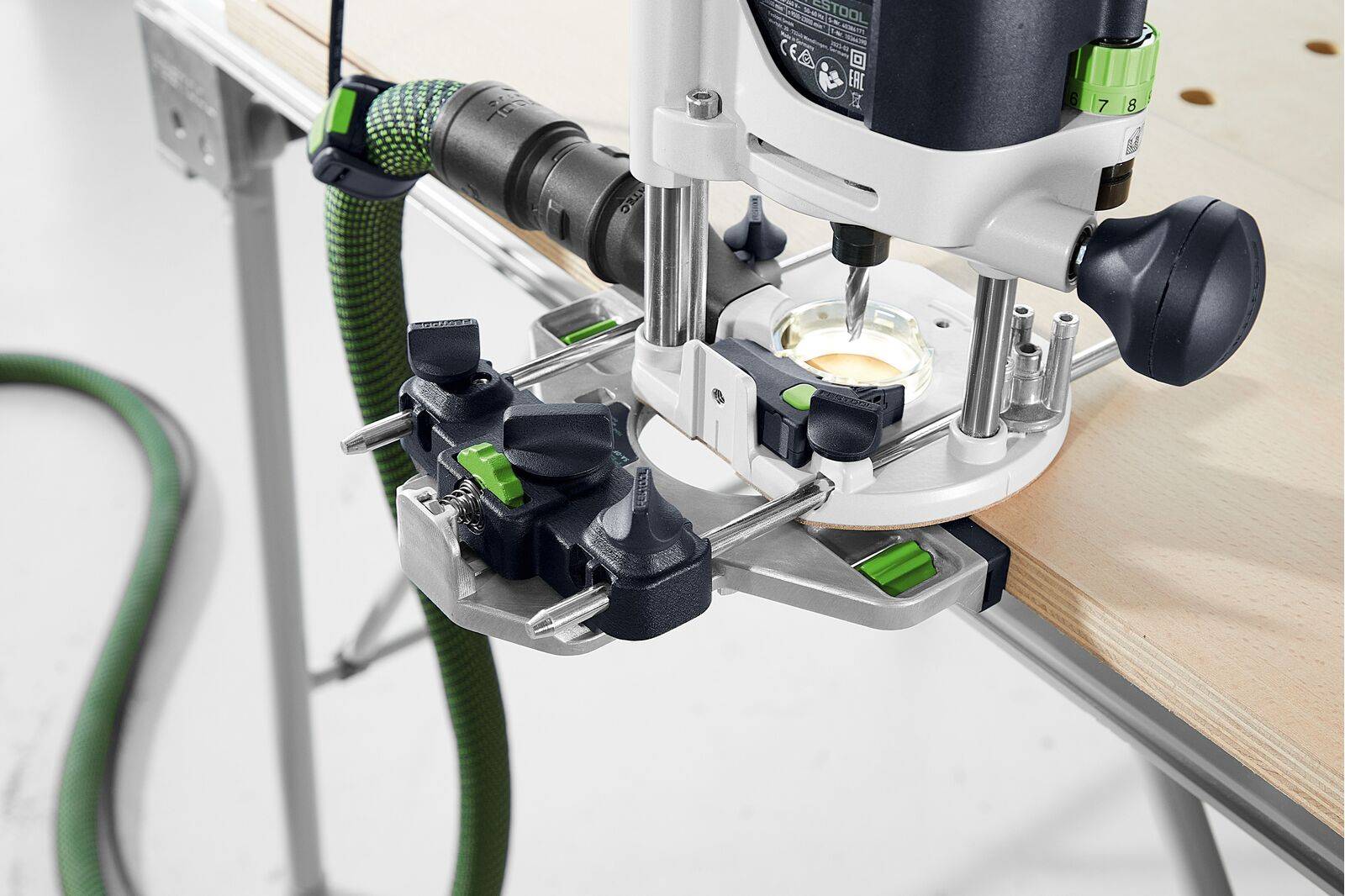 Défonceuse OF 1010 REBQ-FS-Set - FESTOOL - avec accessoires - rail - 2 Systainer - 578051 - Image 6