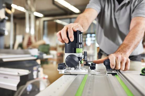 Défonceuse OF 1010 REBQ-FS-Set - FESTOOL - avec accessoires - rail - 2 Systainer - 578051 - Image 7