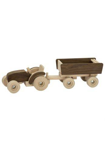 Goki - Tracteur avec remorque Goki nature - Image 2