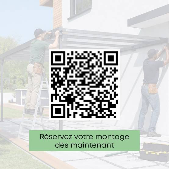 Carport adossé aluminium Trigano - Mistral Wall - 15 m² - Image 4