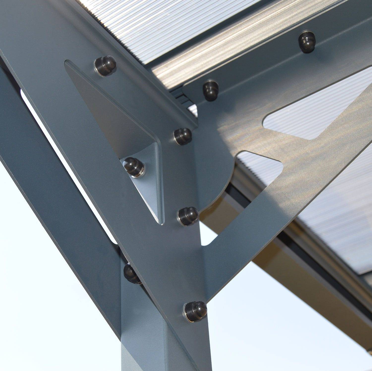 Carport adossé aluminium Trigano - Mistral Wall - 15 m² - Image 7