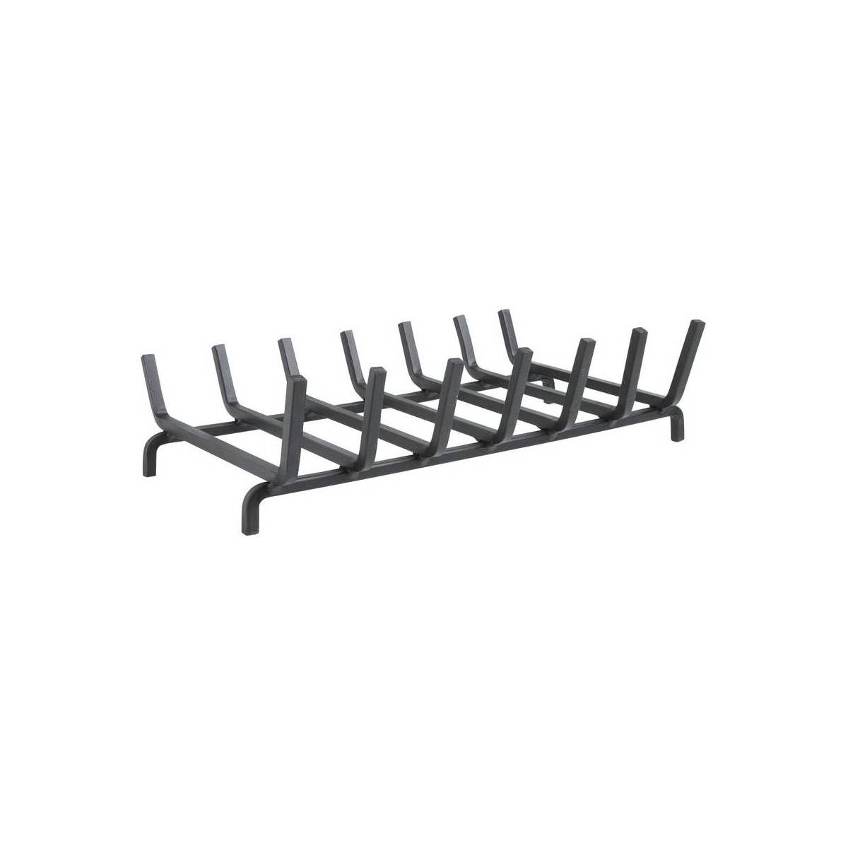 Aubry Gaspard - Grille porte bûches en fer forgé