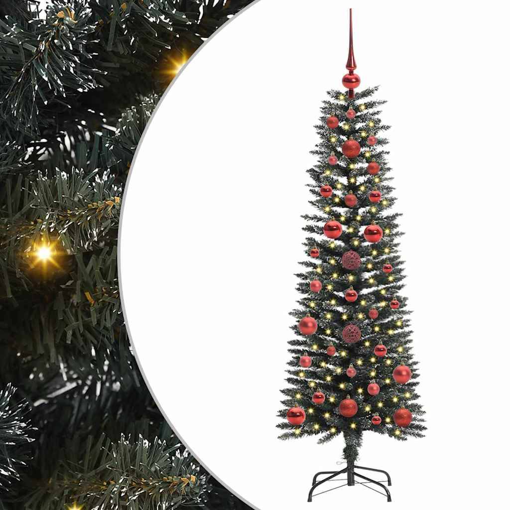 ComfortXL - Petit Sapin de Noël Artificiel Conique 120cm, Lumineux et Prêt à Poser – ComfortXL Outdoor Living - Image 2