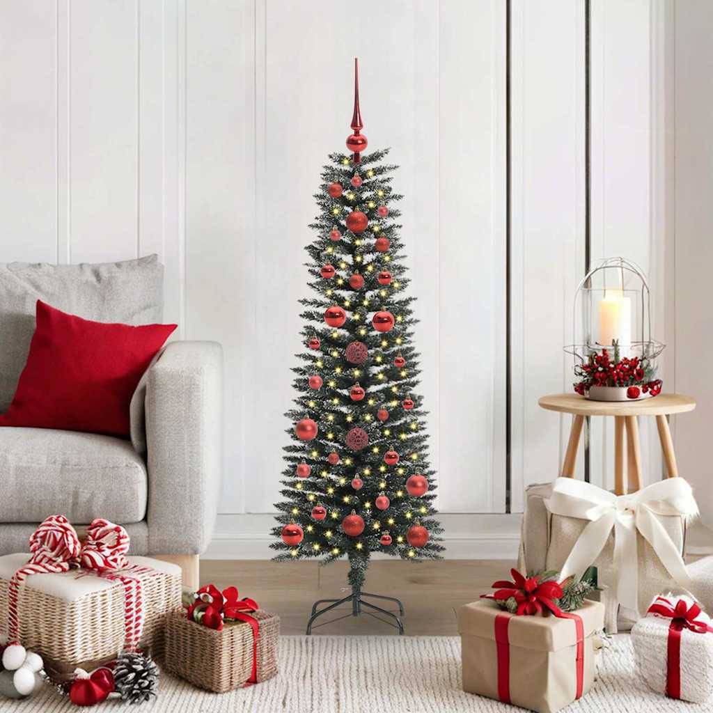 ComfortXL - Petit Sapin de Noël Artificiel Conique 120cm, Lumineux et Prêt à Poser – ComfortXL Outdoor Living - Image 1