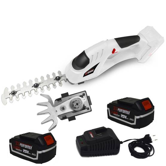 Cisaille de jardin Portative - Sculpteur de haies 2 EN 1 - 20V - Xperformer XPCSTH20LI - 2 Batteries 2Ah et chargeur - Image 1